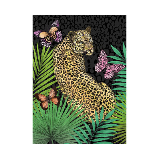 Matthew Williamson Forest Leopard greetings card